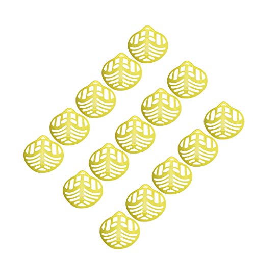 MA87 15 Stücke 3D-M@skenhalterung, schützt Lippenstift, Lippen, interner Halterahmen für einfachere Nasenatmung, Zubehör für Mund-Nase-Maske zum selbst Anbringen Cover