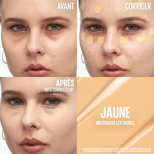Correcteur Anti cernes Anti age Teinte Jaune Neutralise 06 Effaceur Maybelline New York Le Correcteur - vue 4