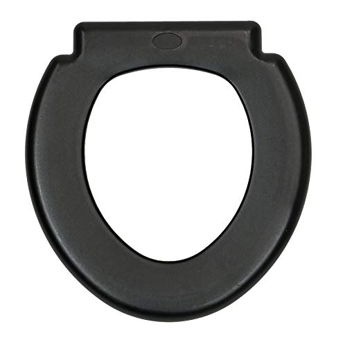24ocean Mobile Klapptoilette Set Schwarz WC Klo Camping, Gestell Silber, 6 Einweg Beutel