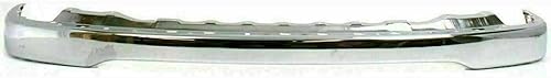 Miniatura 4 de Parachoques delantero cromado + relleno superior + cenefa inferior imprimado penal + relleno de luz principal izquierdo del conductor y lado derecho