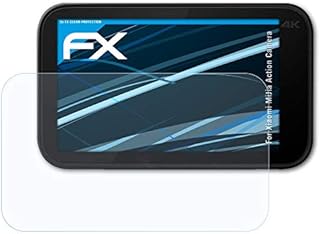 atFoliX Screen Protection Film compatible with Xiaomi MiJia Action Camera Screen Protector, ultra-clear FX Protective Film (3X)