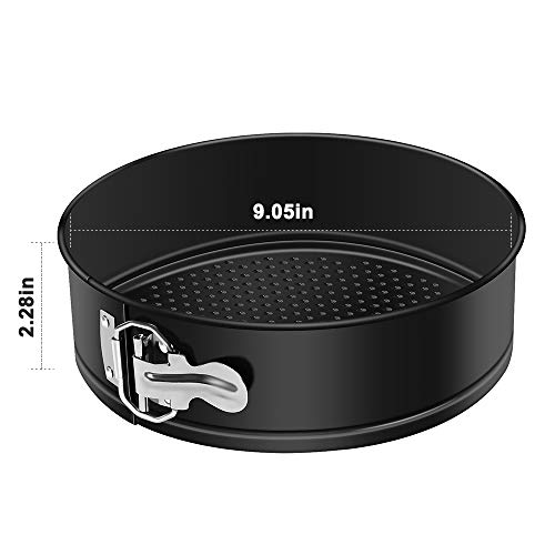 Springform Pan, 9 Inch Springform Pan Nonstick Leakproof Cake Pan Cheesecake Pan with 50 Pcs Parchment Paper Liners - Fits 6 Qt 8 Qt Pressure Cooker by MASSUGAR - Image 7