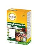 SOLABIOL Soffre spray – 400 g – 53 l di soluzione – doppia azione preventiva e curativa – efficace contro le malattie – compiti neri del roseto Taveluro di frutta oidio SOPUL400