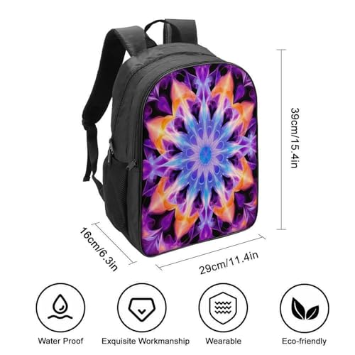 Mochila 3D de flores ideal para el primer día de guardería escolar 2