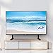 Universal Table Top, Adjustable Height Tabletop TV Base Fits 50-75 Inch TV Screen, Two Installation Methods, Holds Up to 60/132 Lbs