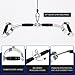 Yes4All Wide Grip LAT Pull Down Bar Attachments with D Grip Handles/Curl LAT Pulldown Attachment for Gym Equipment, Press Down Bar 27