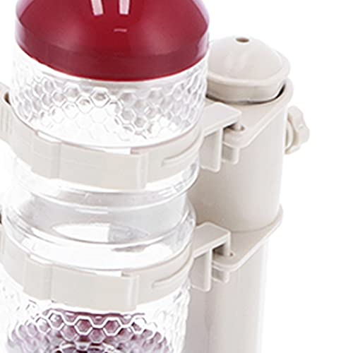 Fuente automática y comedero elevable para gatos y perros miniatura 6