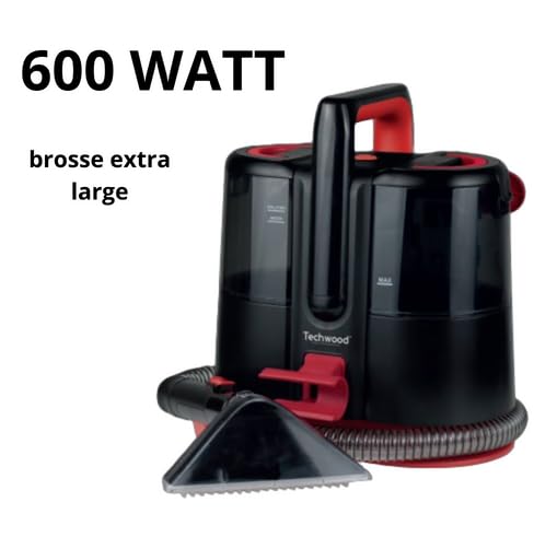 Nettoyeur - Détacheur-600w - Brosse Extra Large Détachant Portable Spécial Moquette/Tapisserie/Intérieur de Voiture -Pulvériser, r - Idéal pour les Taches