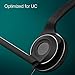 Sennheiser PC 3 Chat - Durable On-Ear Wired Headset - Noise Cancelling Microphone for Casual Gaming and Easy Connectivity - Lightweight Stereo Quality Sound - Great for Internet Telephony & E-Learners