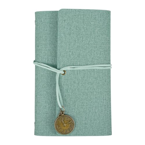 Carnet en cuir PU A6 rechargeable PATIKIL avec 160 pages de notes de bureau