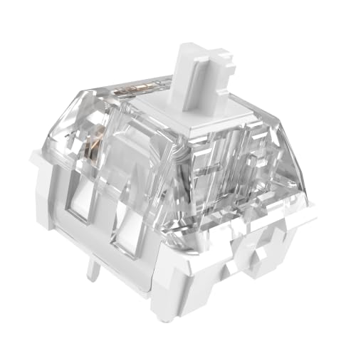Image of Kailh Box MX White Mechanical Keyboard Switches,Clicky /Speed Typing /Gaming Switches(200Pcs)