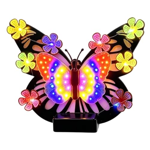 Luces solares de metal decorativas con acabado premium para vallas