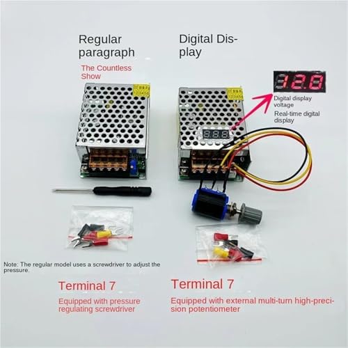 Alimentation à découpage CC 24V 1A avec réglage numérique précis pour tests de composants - 2