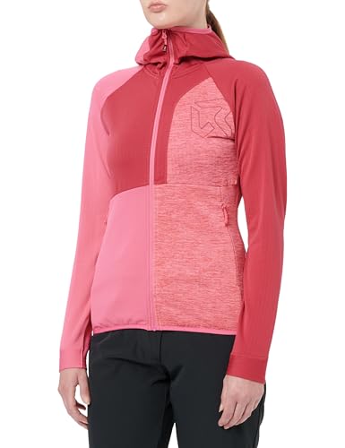 Randonnée femme sans craindre le froid grâce au sweat Rock Experience Headwall