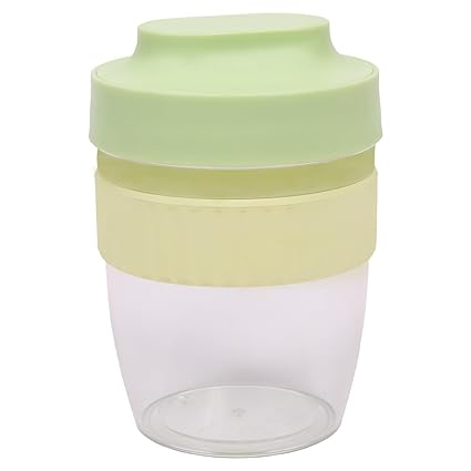 BUGETTA Desert Box Milkshake Box Smoothie Box for Kids & Adults Leak-Proof Airtight Smoothie Box Travel-Friendly Design for Convenient On-the-Go Smoothies and Milkshakes (Green)