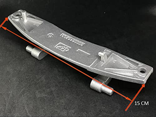 Image of PARDZWORLD Door Hinge Suitable for Bosch Front Load Washing Machines ONLY. (Match & Buy). Color:Silver Replacement Code;- 9000646203.