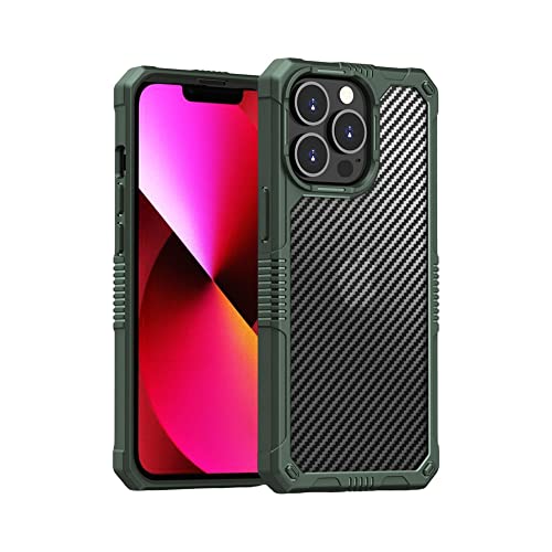 Coque iPhone 13 Pro Max antichoc qualité militaire fibre de carbone