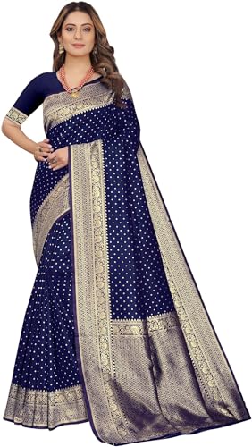 Image of Avantika Fashion Women's Kanjivaram Soft Silk Banarasi Sarees With Blouse Piece