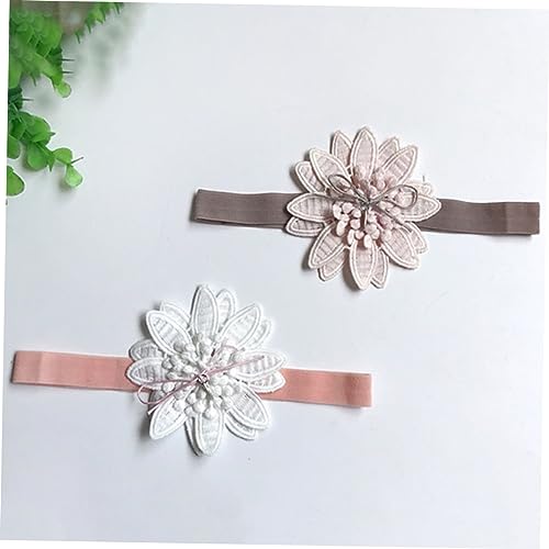 KOMBIUDA Laços De Cabelo Para Crianças 2 Peças Laços De Cabelo Para Bebês Bandanas Laços De Cabelo P