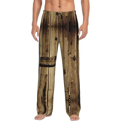 Pantalon de nuit à jambe large noir XL pour des soirées cocooning et un sommeil réparateur