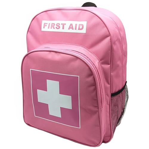 Sac de premiers secours rouge vide sac à dos d'urgence traumatismes