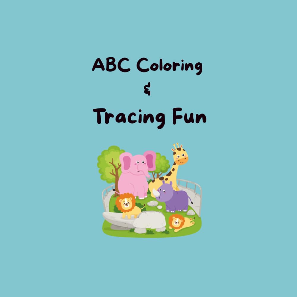 ABC Animal Coloring & Tracing Fun
