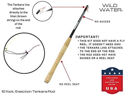 Tenkara Fly Fishing Kit 12ft Rod