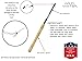 Wild Water Complete Tenkara Fly Fishing Starter Package, 12 Foot Extendable Graphite Rod, 9 Section Rod Pole Kit, Includes 22-Inch Hard Tube Case, Rod Sock, Fly Box, Flies and Three Lines