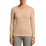 Valko Camiseta Termica Mujer Manga Larga – Camiset...: ✅ CALIDEZ Y CONFORT EN CLIMAS FRÍOS: Nuestra camiseta termica mujer con interior afelpado conserva el calor corporal en invierno. Ideal como camiseta manga larga mujer para viajar, trabajar o climas fríos extremos sin perder comodidad. ✅ ELASTICIDAD ...