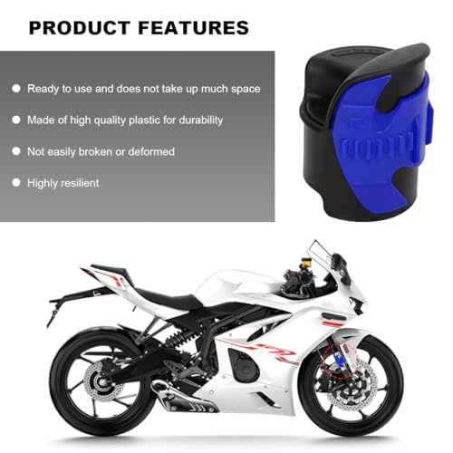 Image of 2 PCS Motorcycle Fork Seal Cleaner Tool, Front Fork Seal Cleaner Removal Tools Fits 45-55mm Seal Mate Oil Level, Motorcycle Dirt Bike Cleaning Shock Repairing Absorber Tool (Blue)