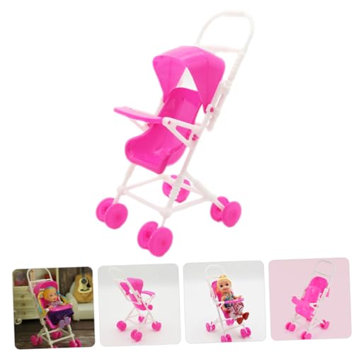 JOINPAYA 3 Stück Teiliges Puppenwagen für Stabiler Puppenstroller für Jungen und Fördert die Hand Augen Koordination und Rollenspiel für Kreative Eltern Junge Mädchen Kompakte Einfach zu – Bild 6
