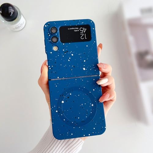 Coque Samsung Z Flip 4 magnétique avec revêtement mat doux anti-empreintes