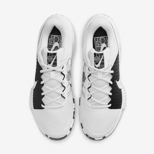 Image of Men's Zoom Challenge Pickleball (100 - White /White-Black)