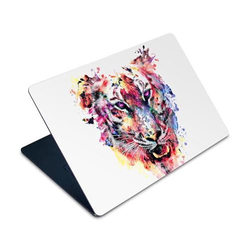 Autocollant vinyle Oeil du Tigre Riza Peker pour MacBook Air 15 M2 2023