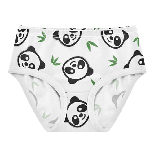 Girls' Underpants Kids Cotton Underwear Panties Briefs For Girl Age 2-8 Years Panda Cartoon Pattern