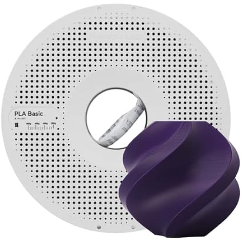 Bambu Lab PLA Filament Matte 3D Printer Filament 1.75mm PLA 1kg High Tenacity - Indigo Purple (10701) - Spool