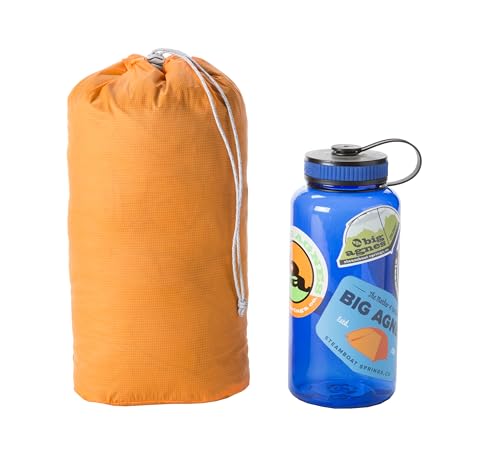 Big Agnes Essentials Stuff Sack, Tangelo, Set of 3 (2L, 3L, 5L)