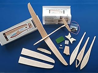 CraftyProducts Balsa Wood Glider Kit 304 Shark Sailplane Catapult Plane Partybag Toy Model