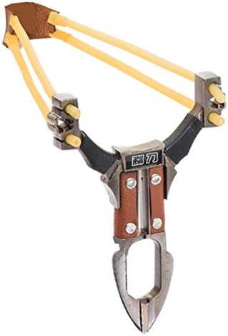 Popshot(TM) Stainless Steel Slingshot Pro Hunting Catapult Sling Shot Marble Shooting Games