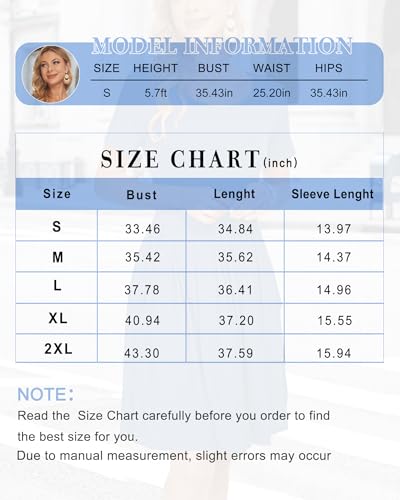 AUSELILY Wein Rot Kleider Damen Sommerkleid A Linie Kleid Casual Freizeitkleid Kurzarm Lose Fit M 6