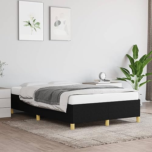 Nqyjm - Marco de cama sin colchón (120 x 200 cm), color negro
