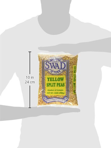 Great Bazaar Swad Split Peas, Yellow, 2 Pound - Thumbnail 2