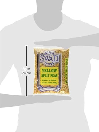 Great Bazaar Swad Split Peas, Yellow, 2 Pound