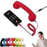 【Contrôle pratique des appels】 Prenez le contrôle de vos conversations ! Le combiné rétro pour téléphones portables adopte un bouton de réponse intégré vous permettant de gérer les appels sans effort : répondre, terminer ou rejeter d'une simple pression. Parfait pour effectuer plusieurs tâches mains libres pendant les activités au travail ou à la maison