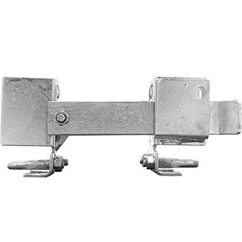 Chain Link Residential Strong Arm Double Gate Latch - Latches Two Gates Together Without The Need Of A Drop Rod - Chain Link Double Gate Latch For 1-3/8" Gate Frames #TOP6