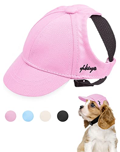 Dog Hat For Small Dogs And Medium Large Dogs Girl Boy Hats For Dogs Adjustable Dog Bucket Hat Puppy Sun Hat Spring Summer Pet Baseball Cap Doggy Visor (Pink, Small(3-15Lbs)) #TOP18
