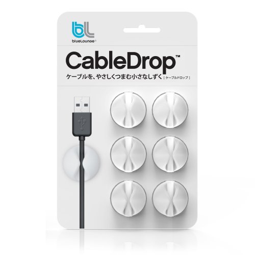 Bluelounge CableDrop blanc bld-cd-wt gestion des câbles de chargeur