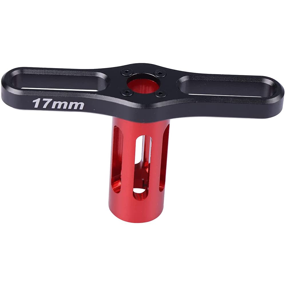 Klucz imbusowy 17mm do opon samochodowych 1/8 RC-czerwony