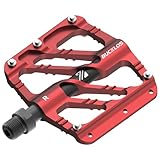 BUCKLOS MTB Flat Pedals Mountain Bike Pe...