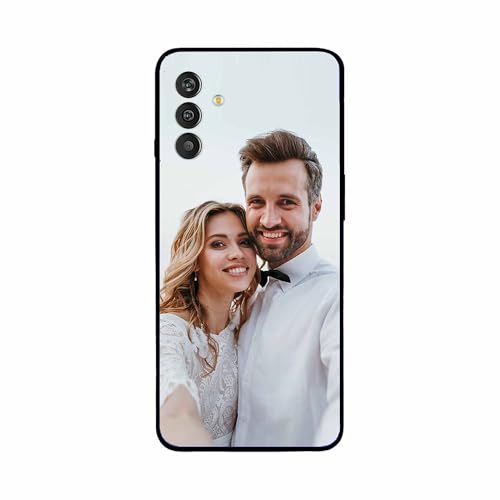 Image of Custom Design Printed 2D Back Cover for Samsung Galaxy A35 5G, Personalised Photo, Name, Text, Photo Frame Printed 360 Digree with Camera Protection Back Cover for Samsung Galaxy A35 5G